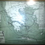 SUBMARINE CABLE MAP OF GREECE 1916